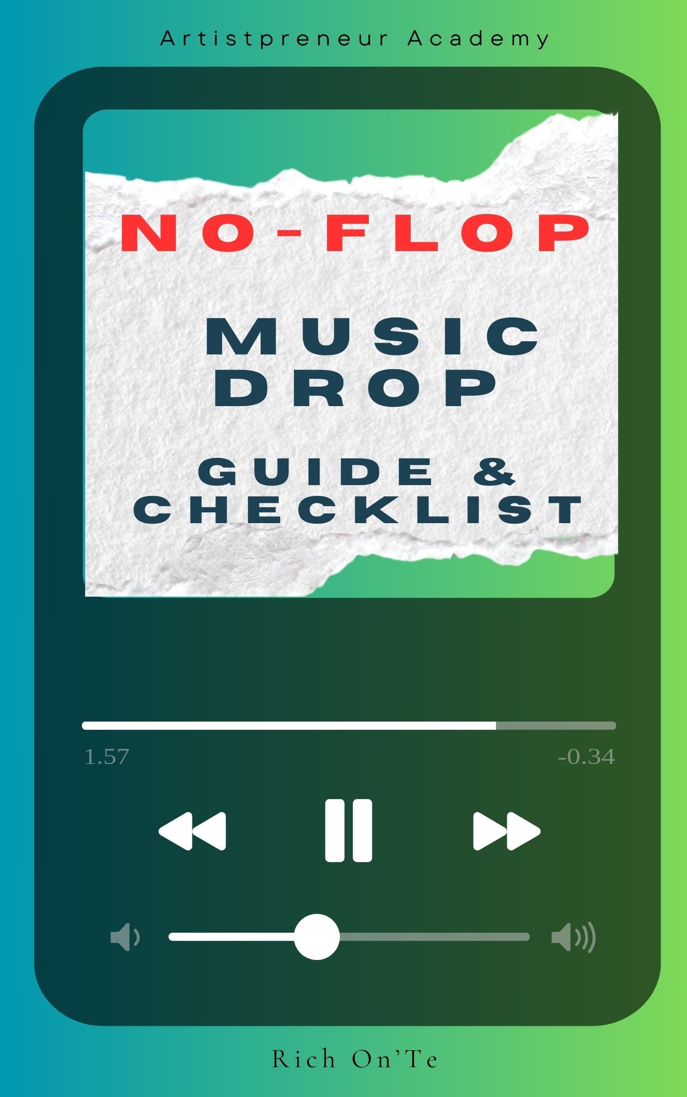 NO-FLOP MUSIC DROP CHECKLIST & Guide