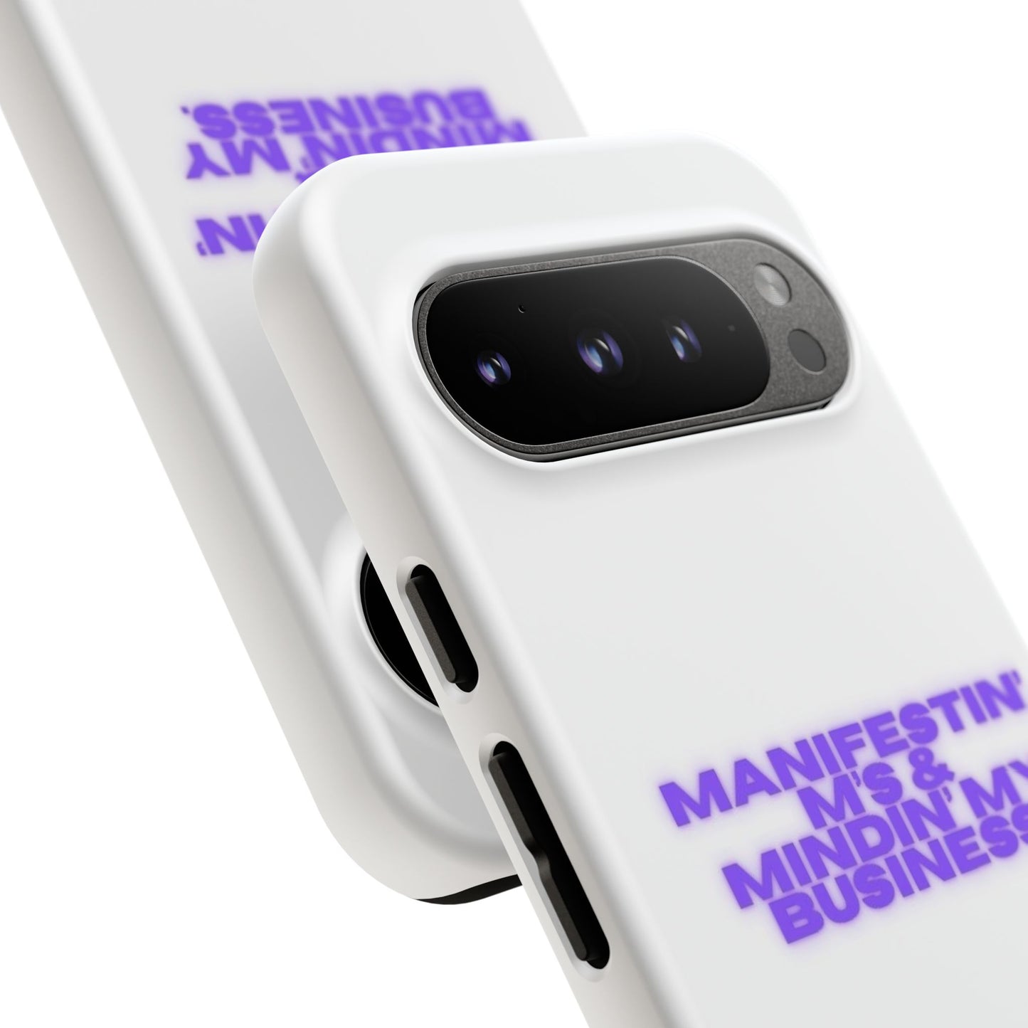 Manifestin' & Mindin' My Business Phone Case - Tough Protection for Your Device