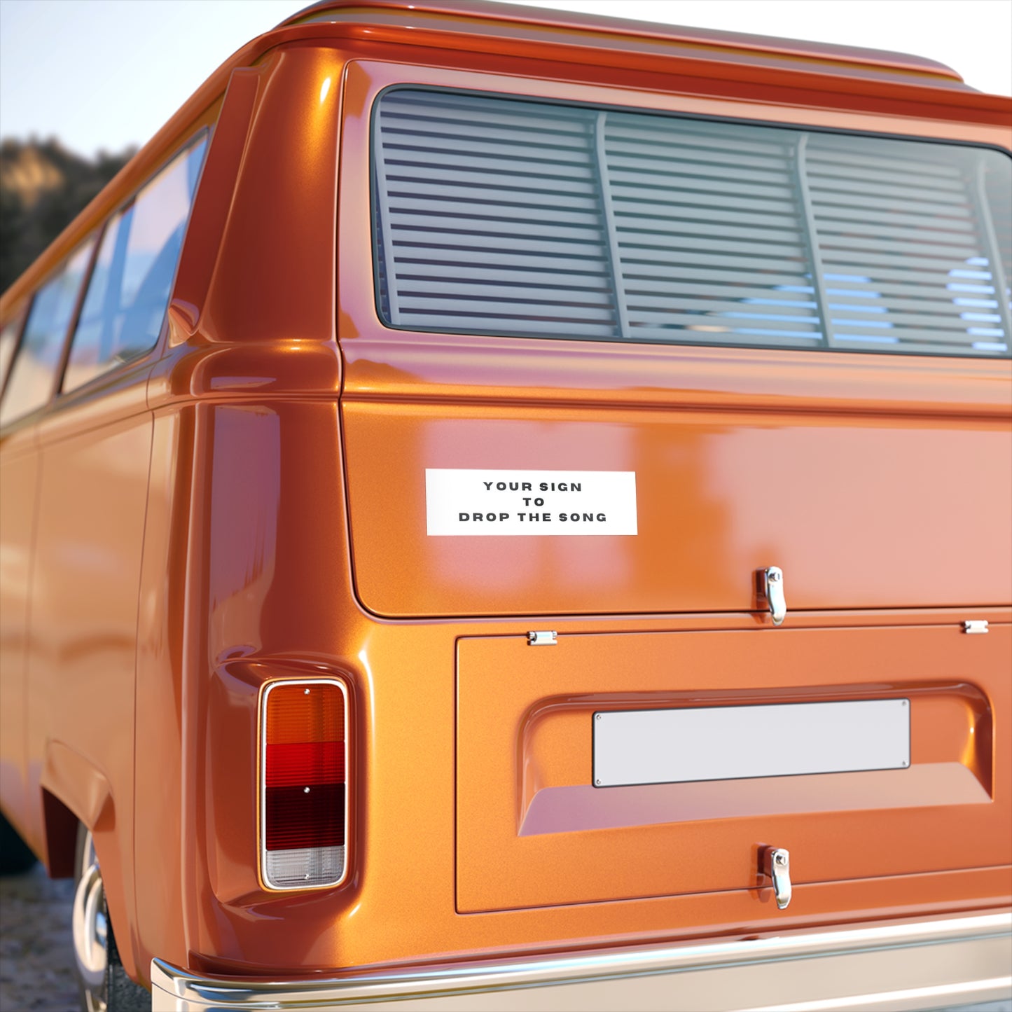 Motivational Bumper Sticker: Your Sign to Drop the Song
