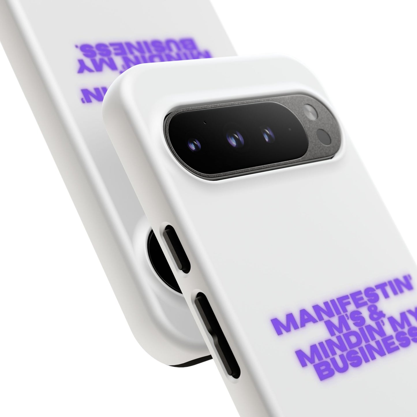 Manifestin' & Mindin' My Business Phone Case - Tough Protection for Your Device