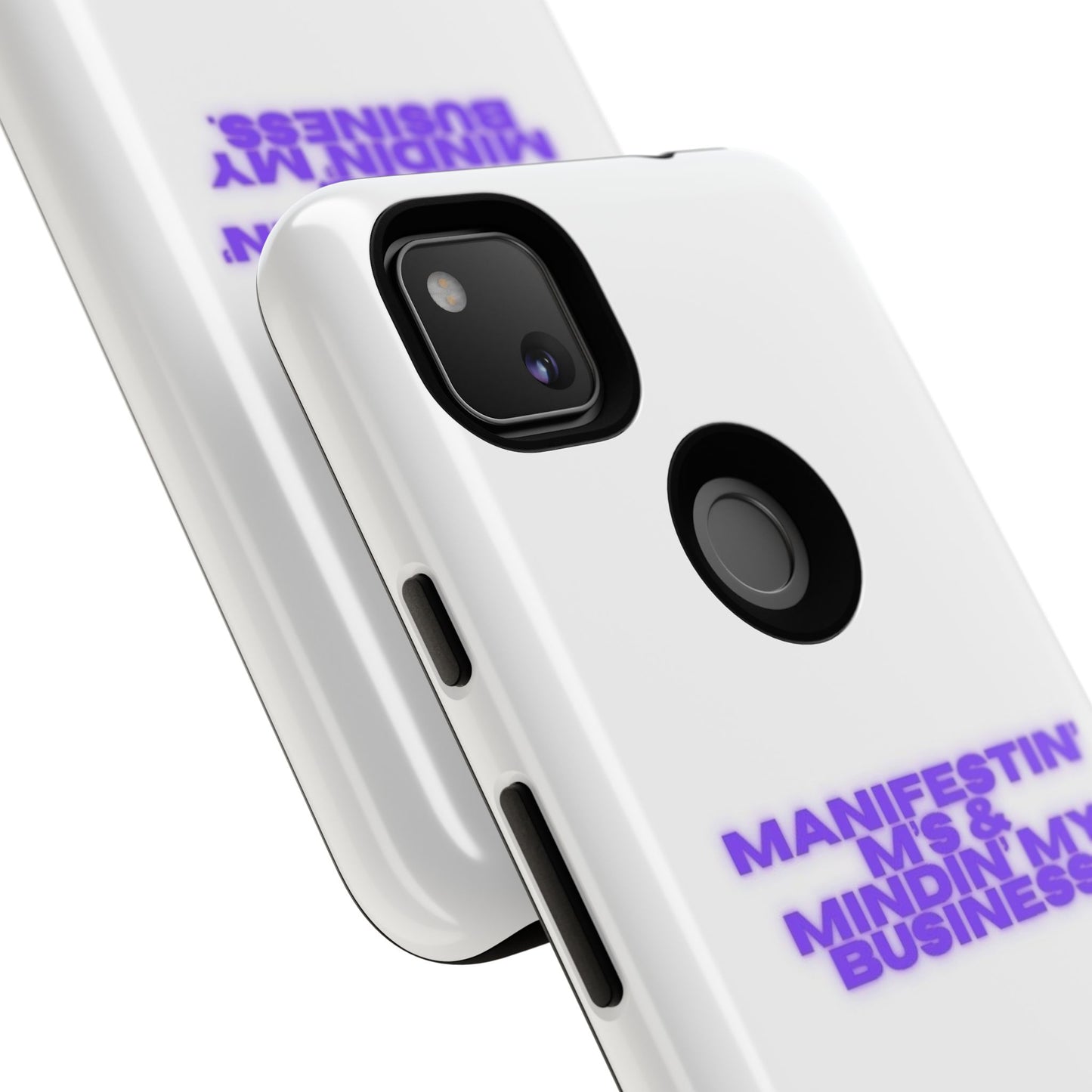 Manifestin' & Mindin' My Business Phone Case - Tough Protection for Your Device