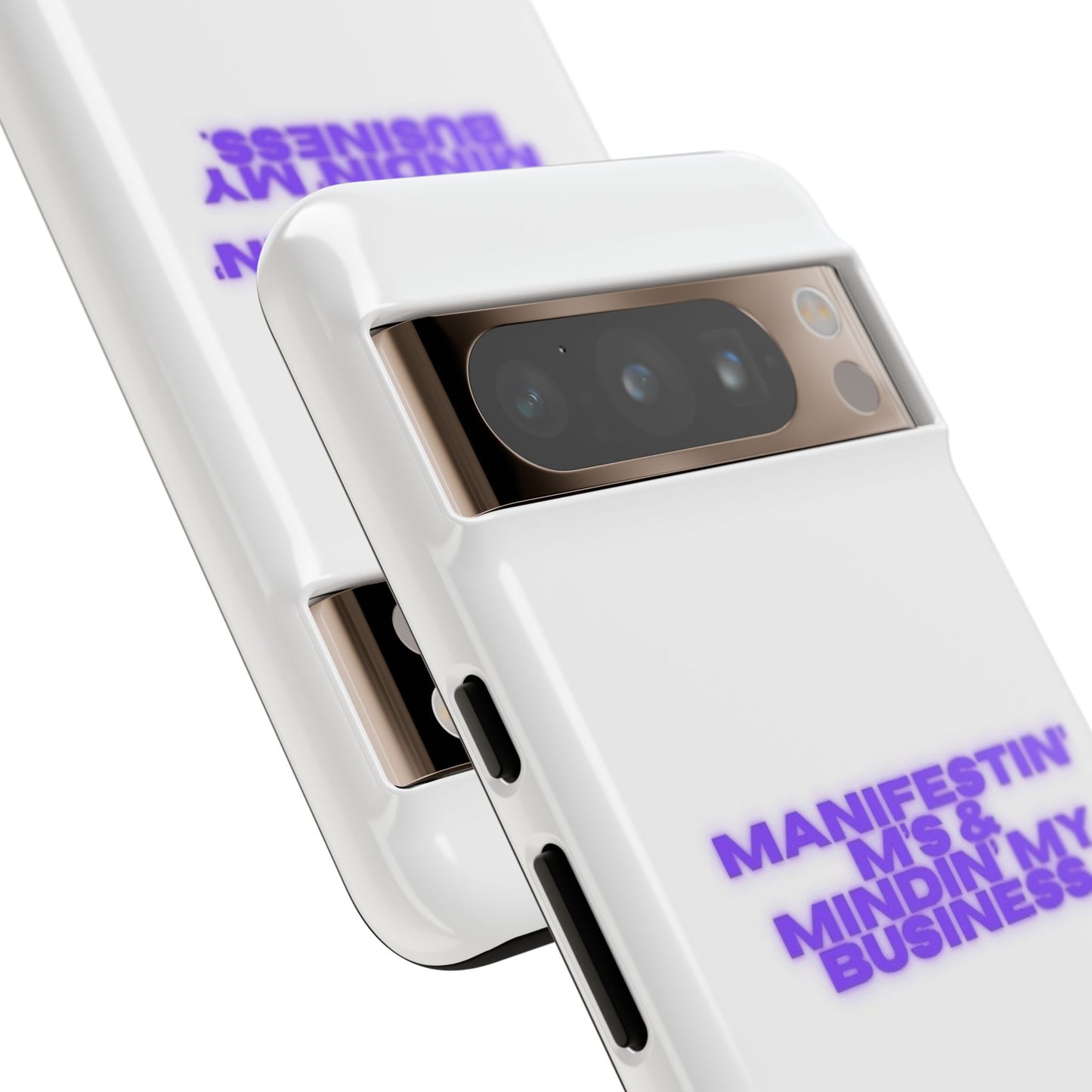 Manifestin' & Mindin' My Business Phone Case - Tough Protection for Your Device