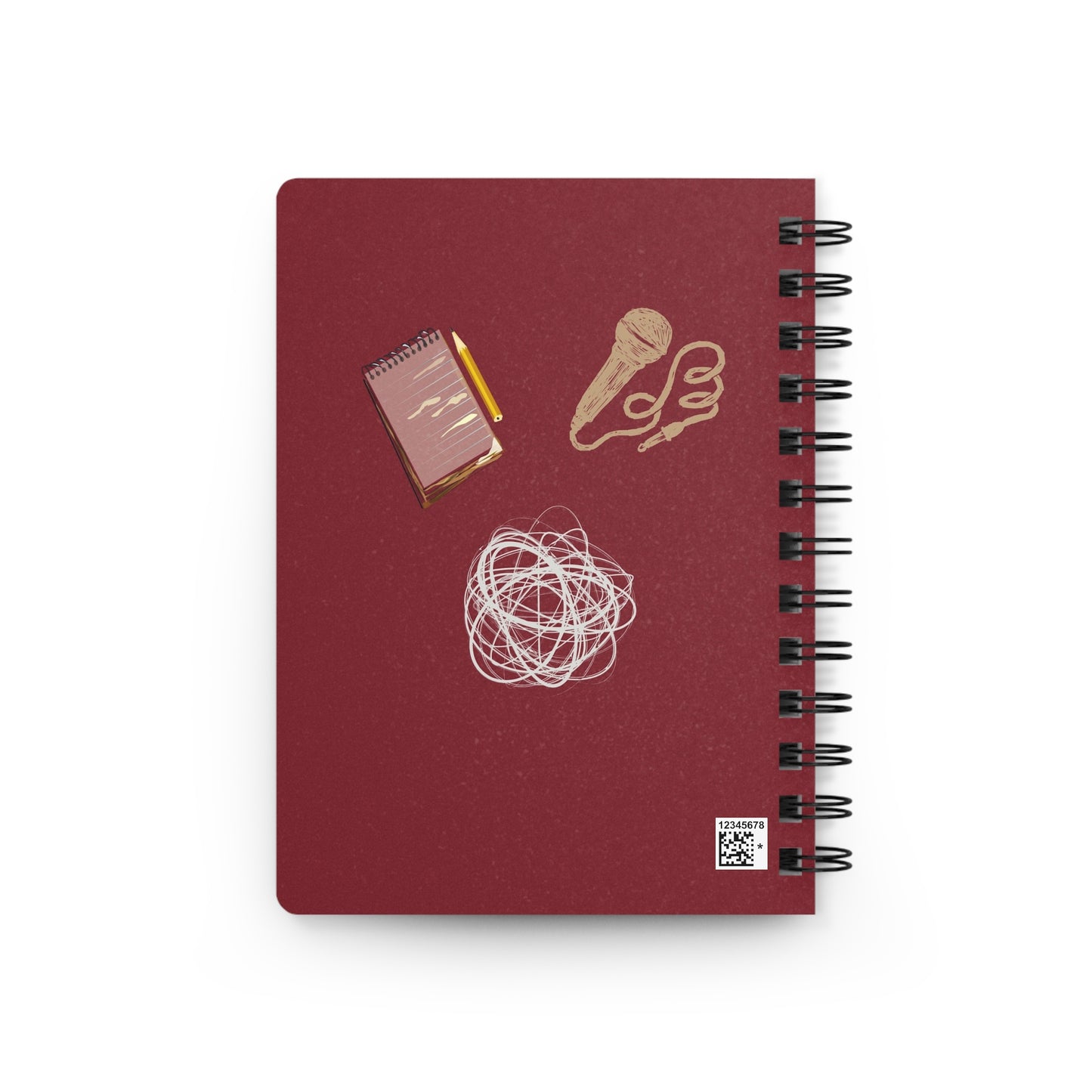 Artist Brain Dump Spiral Notebook - Creative Ideas Journal